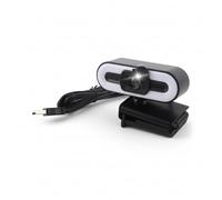 Sxhlseller Webcam 4K per PC, Webcam USB per Computer con Microfono, Bellezza Automatica, Luce di Riempimento Brillante, Videocamera per Streaming per Giochi, Videochiamate