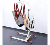 SXHMSAL Imbracatura per Toilette, Portatile Sollevatore Paziente, Imbracatura in Rete per Doccia,Imbracatura per Disabili per Il Corpo Intero Attrezzatura per Sollevamento Bariatrico,Grigio