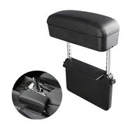 SXIAOX Bracciolo con Contenitore per Auto per Abarth Punto Evo (199) 2010-2013, Estensione per Gomito e avambraccio,Altezza Regolabile,Scatola di riempimento del Sedile