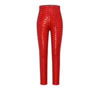 Sxiwei Collant Sportivi Metallic Bambine Collant Danza | Bavaglio Elastico Slim Fit Stretch Alto Bavaglio Motivo Cuori La Corsa Moderna Jazz