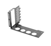 SXJ-B GPU Staffa verticale in metallo per la conversione dell'angolo della scheda grafica nel case del PC Staffa di montaggio GPU Convertitore angolare per scheda grafica in metallo per case PC