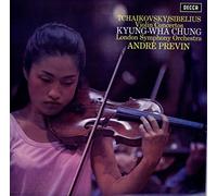 SXL 6493 KYUNG-WHA CHUNG Tchaikovsky/Sibelius Violin Concertos LP