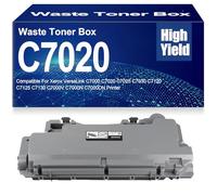 SXLXYOF C7020 Contenitore Toner di scarto 115R00128 Contenitore di scarto Collettore Compatibile per Xerox VersaLink C7000 C7020 C7025 C7030 C7120 C7125 C7130 C7000V C7000N C7000DN,C7020-1PC