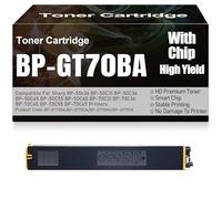 SXLXYOF Cartucce di toner BP-GT70 Nero Giallo Magenta Ciano compatibili BP-GT70BA BP-GT70CA BP-GT70MA BP-GT70YA per Sharp BP-50c26 50C31 50C36 50C45 50C55 50C65 70C31 70C36 70C45,Yellow-BP GT70