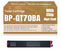 SXLXYOF Cartucce di toner compatibili BP-GT70 BP-GT70BA BP-GT70CA BP-GT70MA BP-GT70YA Toner per Sharp BP-50c26 50C31 50C36 50C45 50C55 50C65 70C31 70C36 70C45 70C55 70C65,Magenta-BP GT70