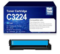 SXLXYOF Cartucce toner C3224 C3210K0 C3210C0 C3210Y0 C3210M0 Toner senza chip ad alta resa per Lexmark C3224 C3326 C3224dw C3326dw C3426dw MC3224adwe MC3224i MC3326i MC3426adw,Cyan-C3224