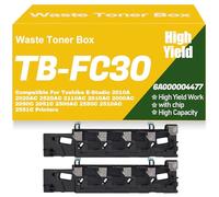SXLXYOF Contenitore Toner di scarto ad Alta capacità TB-FC30 Compatibile con 6AG00004477 per Toshiba E-Studio 2010A 2020AC 2520AC 2110AC 2610AC 2000AC 2500AC 2510AC,TB FC30-2PC