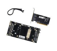 SXM2 V100 Single Channel X16 Through Baseplates 8654 Interfacce Scheda grafica per distribuzione esterna GPU di raffreddamento