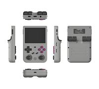 SXMA RG353V Console di gioco portatile retrò video Android 11+sistema Linux, schermo IPS da 3,5 pollici 64G TF Card 4420+ giochi classici RK3566 Console di gioco a 64 bit compatibile con Bluetooth 4.2