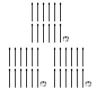 Sxmrmnx Pennini standard per penna di ricambio, 36 pezzi, neri per Intuos Pro, IMobileStudio Pro