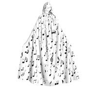 SXOOGE Costume unisex per cosplay con linguaggio dei segni dell'alfabeto mantello con cappuccio per feste vestire uniforme a lunghezza intera