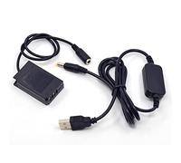 SXOPU Accumulatore di energia 5v USB. Adattatore for Cavi +. EP-5C DC Accoppiatore En-el20 enel20 Batteria Falsa Adatta for Nikon 1J1 1J2 1J3 1S1 1AW1 1V3 P1000 Cavo di Alimentazione