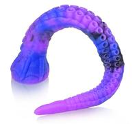 SXOVO Anale Dildo Tentacolo in silicone con ventosa Dildo Fantasia Super Lungo G-Spot Prostata Stimolare Dildo Anale Sesso Estremo Masturbazione Giocattoli Sessuali per Donne Uomini e Coppie (L)