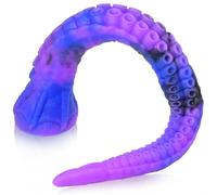 SXOVO Anale Dildo Tentacolo in silicone con ventosa Dildo Fantasia Super Lungo G-Spot Prostata Stimolare Dildo Anale Sesso Estremo Masturbazione Giocattoli Sessuali per Donne Uomini e Coppie (XL)