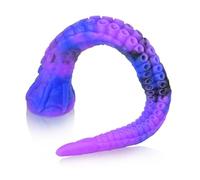 SXOVO Anale Dildo Tentacolo in silicone con ventosa Dildo Fantasia Super Lungo G-Spot Prostata Stimolare Dildo Anale Sesso Estremo Masturbazione Giocattoli Sessuali per Donne Uomini e Coppie (S)