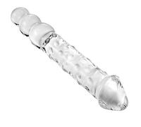 SXOVO Big Glass Dildo Pene Doppia Testa 30 cm G Spot Stimolatore Per Adulti Butt Plug Pene Masturbazione Giocattoli Del Sesso Donne Uomini Coppie