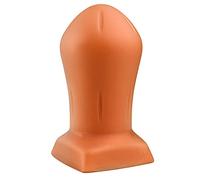 SXOVO Buttplugs anale Silicone Soft Egg Anus Expander Golden Anal Plug Stimolatore di Massaggio Prostatico (Große)