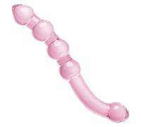 SXOVO Dildo in Vetro Doppio Dildo Anale G Spot Masturbatore Butt Plug Giocattoli Giocattoli del Sesso Stimolazione del Punto G Giocattoli del Sesso