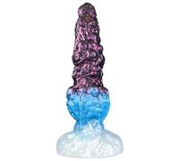 SXOVO Dildo XXL Dilatatore Anale - 25 CM Dildo Realistico con Nodo Grande, Butt Plug Analesex Toy con Ventosa per Massaggio Prostata e Masturbazione Vaginale, Toys Sessuali per Donna Uomini Coppie
