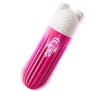 SXOVO Mini vibratore per clitoride da donna, in silicone, piccolo vibratore con 10 modalità di vibrazione, giocattolo sessuale da donna, vibratore silenzioso e anale, masturbatore, giocattolo sessuale