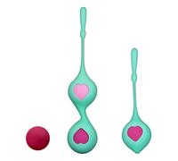 SXOVO Palline Vaginali - Palline di Kegel con Sfera Traballante Incorporata per Migliorare gli Esercizi di Kegel, 2 Manicotti in Silicone + 4 Kegel Balls Donna Intercambiabili di Diverso Peso