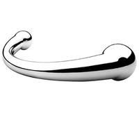 SXOVO Plug anale a doppia testa Plug anale in metallo con bacchetta pura, Dildo classici pesanti e massicci Stimolatore della vagina del punto G Giocattoli del sesso per le donne Uomini Coppia(700g)