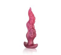 SXOVO Plug Anale Dildo Tentacolare in Silicone Liquido Plug Anale per Massaggio Prostatico e Stimolazione Vaginale Giocattoli Sessuali Anali per Donne e Uomini (S)