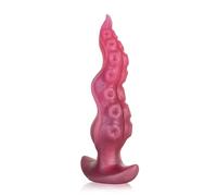 SXOVO Plug Anale Dildo Tentacolare in Silicone Liquido Plug Anale per Massaggio Prostatico e Stimolazione Vaginale Giocattoli Sessuali Anali per Donne e Uomini (L)