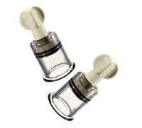 SXOVO Ventosa per Capezzoli 2 Pezzi Capezzolo Estrattori Capezzolo Aspiratore Correttore Capezzolo Capezzolo Tazze Ventose Everter Estrattore per Piano E Capezzoli Invertiti (Grande Φ3.9 CM)