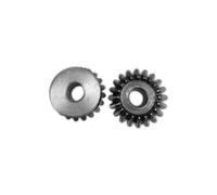 SXPXP 2/4 Pezzi Ingranaggi Conici 1.5M16T Diametro del Foro 6/8/10/12mm precisione Conico 90 Gradi 45# Rapporto di velocità Trasmissione in Acciaio 1:1(1.5m16t 12mm Hole,2pcs)