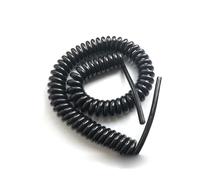 SXPXP Cavo a Spirale telescopico, Cavo a a 12 conduttori, a Molla schermato 24AWG, a Estensibile, prolunga a(24awg,Stretch 5 Meters)