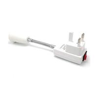 SXPXP Convertitore Universale for portalampada Flessibile E27 for Spina UE UK US AU Australia con Base Girevole for Lampadina a LED(E27 to UK)