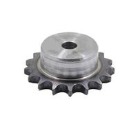 SXPXP Pignone Industriale 1pc 06B Pignone di Trasmissione Industriale precisione 25 26 27 28 29 30 31 32 33 34 35 36 37 38 39 40 Denti Passo ingranaggio Catena(27 Teeth)