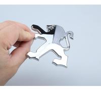 SXQDL Auto Stemmi per Peugeot Partner Tepee 2008-2012,Auto Logo Adesivi Emblema Badge Anteriore e Posteriore Adesiva per Auto Distintivo Decorazione Styling Carrozzeria Stemmi Adesivi 3D