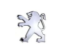 SXQDL Stemmi Emblem per Peugeot 108 208 308,ABS Logo Sticker Logo Cofano Anteriore Posteriore Decorazioni Auto Accessori Styling Decorazioni Auto Accessori,9.2 * 8.5cm