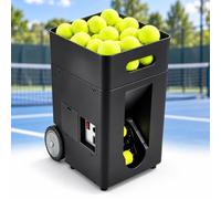 SXQYCH Macchina for Servire Tennis Portatile, Macchina Automatica da Tennis | Alimentazione Continua Della Palla, Supporto For L'allenamento Solista, Velocità Regolabile