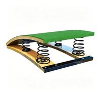 SXQYCH Wushu Training Elastic Board,Heavy Duty Curvo Springboard