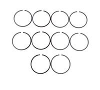 SxRakiO 10 Pezzi Fasce Elastiche pistone 34 35 37 38 40 42,5 44 44,3 45 46 47 48,5 50 52 54 55 mm x 1,2 mm Adatte for Tosaerba decespugliatore Motosega Accessori(37mm x 1.2mm)