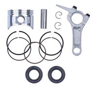 SxRakiO Generatore 68mm Pistone Anello Biella Motore Set Completo di guarnizioni Adatto for GX160 5.5 HP Motore a Benzina a Quattro Tempi Pompa 'Acqua(Piston Rod)