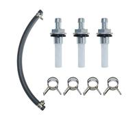 SxRakiO Kit Filtro Tubo connettore Serbatoio Carburante Tosaerba con Morsetto 16955-ZE1-010 Adatto for GX110 GX120 GX160 GX200 GX240 GX270 GX340 GX390