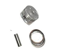 SxRakiO Kit pistone e Fasce Elastiche con Anelli Elastici a Perno Adatti for generatore Inverter 80CC ISE2500 SG2500I 2KW