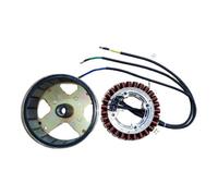 SxRakiO Kit statore e rotore a 27 Poli Tipo di Montaggio Interno Adatto for generatore di prolunga caricabatteria DC Modello WSE5000FA 5KW(60V Model)