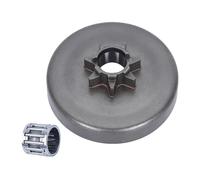 SxRakiO Tamburo Frizione for Motosega 325 con Cuscinetto a rulli ad Aghi Adatto for E 455 460 461 537291702