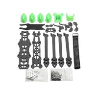 SxRakiO Telaio for Drone Mark4 da 7 Pollici e 8 Pollici, Adatto for Kit in Fibra di Carbonio FPV da 295 mm e 375 mm(7in with Green Parts)