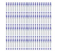 SXRQ 100 penne a sfera ricaricabili con ricariche, penna a sfera, inchiostri blu/nero/rossore