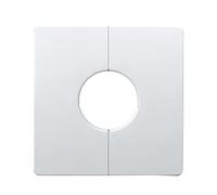 SXRQ Flangia divisa quadrata per placca di scatola per parete per tubi da 0,47"/0,87"/1,26" di diametro - Hardware per la casa