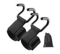 SXRQ Iron Grips Gancio di Formazione Per Pull Up Deadlift Ergonomico Imbottitura Polso Per Forza Allenamento Uomini Donne Fitness Multiuso Fitness Gancio