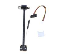 SXRQ MiniPCIe a PCIE 1X 4XX 8X 16X Risers Cavo Adattatore Per PCIE Estensione 270 Gradi Connettori Full Half Card