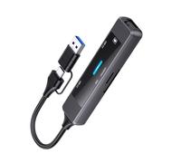 SXRQ Splitter USB multiplo con adattatore Ethernet USB 3.0 e USB 3.0 2.0 Veloce 5Gbps di trasmissione dati