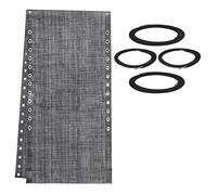 SXRQ Tessuto di ricambio per sedia reclinabile pieghevole in tessuto anti lounge con 4 cavi accessori per la sostituzione del tessuto lounge
